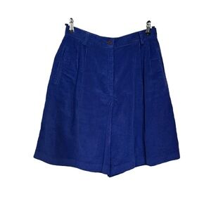 Lizsport Cotton Corduroy High Waisted Shorts